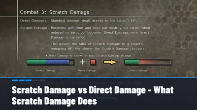 Scratch Damage vs Direct Damage - What Scratch Damage Does